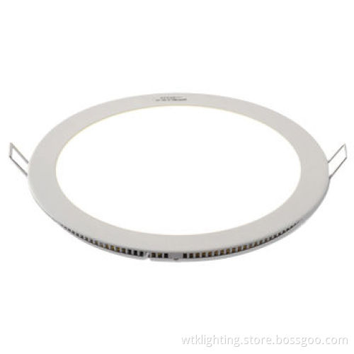 Round LED Panel Light, 8W Power, 100 to 240V AC Input, Super-bright LED as Lighting Source